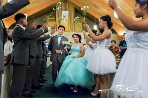 Quinceañera Church Entrance